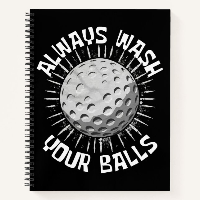 Cuaderno Golf divertido (Anverso)