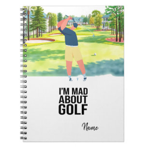 Cuaderno Golf Estoy enfadado por las citas graciosas del go