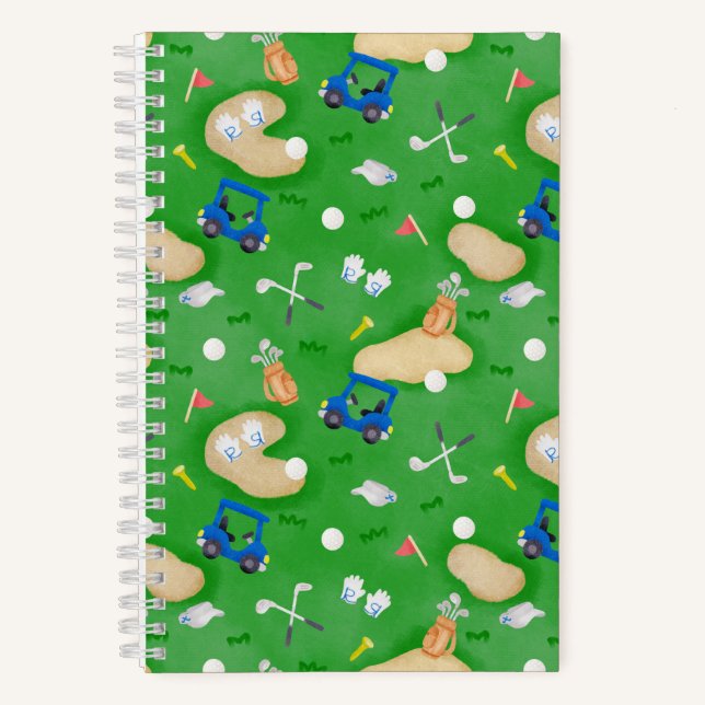 Cuaderno Golf Green (Anverso)