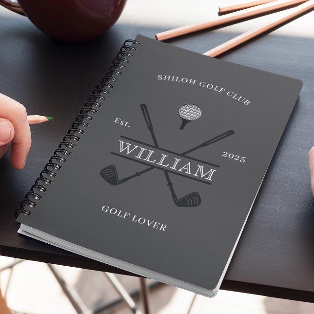 Cuaderno Golf Lover Cross Club Log (Subido por el creador)