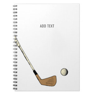 Cuaderno Golf minimalista y moderno