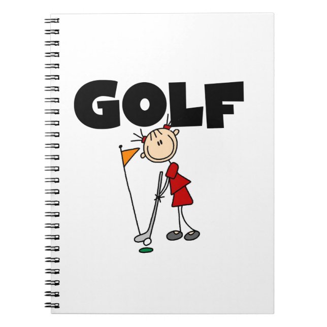 Cuaderno GOLF para chicas (Frente)