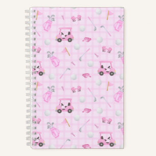 Cuaderno Golf Rosa