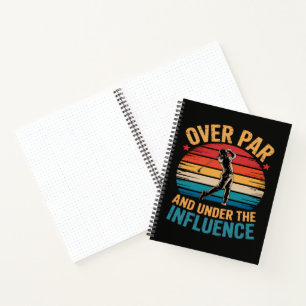 Cuaderno Golfing Divertido Bebiendo