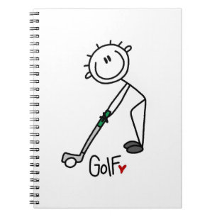 Cuaderno Golfista Simple de Palitos