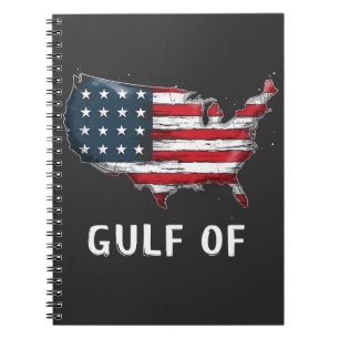Cuaderno Golfo de América Divertido Trump Costa Este México