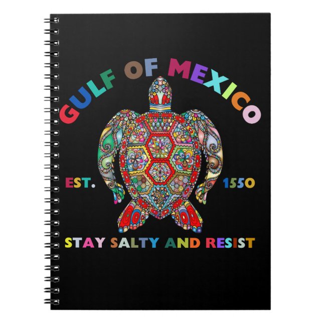 Cuaderno Golfo de méxico (Frente)