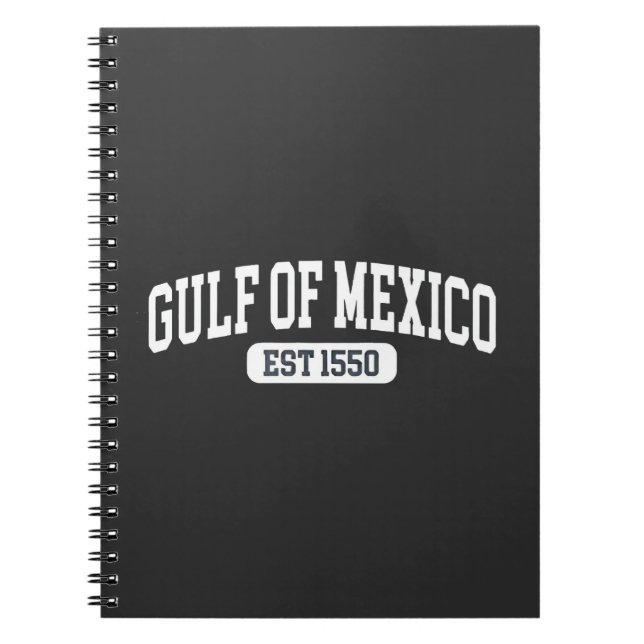Cuaderno Golfo de México desde el humor estadounidense de 1 (Frente)