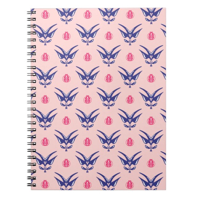 Cuaderno Golondrina Azul & Corazón Rosa  (Frente)