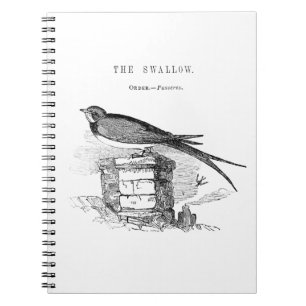 Cuaderno Golondrina vintage