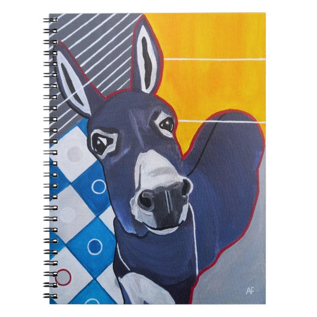 Cuaderno Golpe de Burro Pintura de Alfred Fox (Frente)