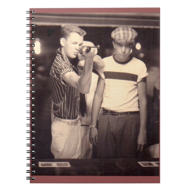 Cuaderno golpear el objetivo y ganar una muñeca kewpie (Frente)