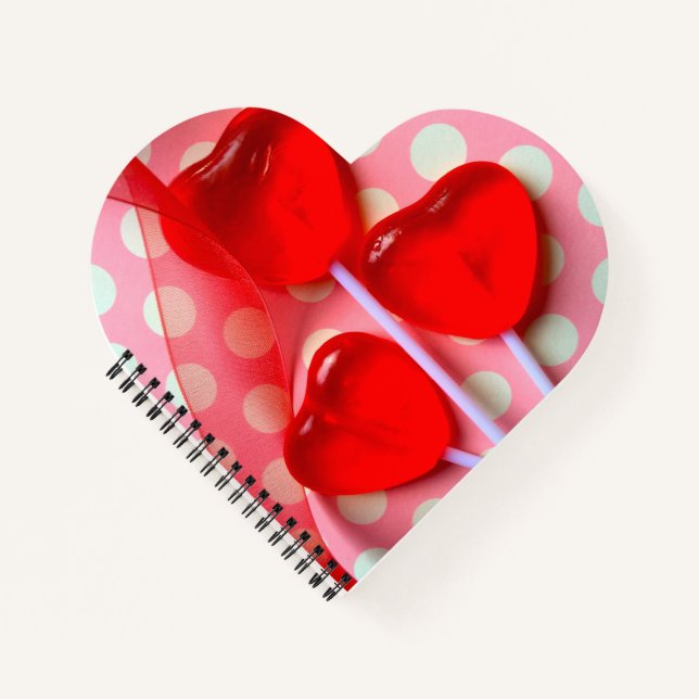 Cuaderno Golpeones cardíacos en puntos de polka (Anverso)