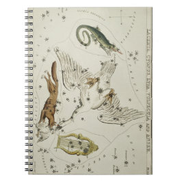 Cuaderno Goma de la gráfica astronómica Hall (1831)