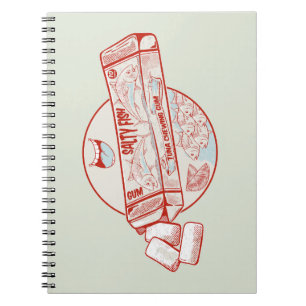 Cuaderno Goma de mascar divertido sabor de atún