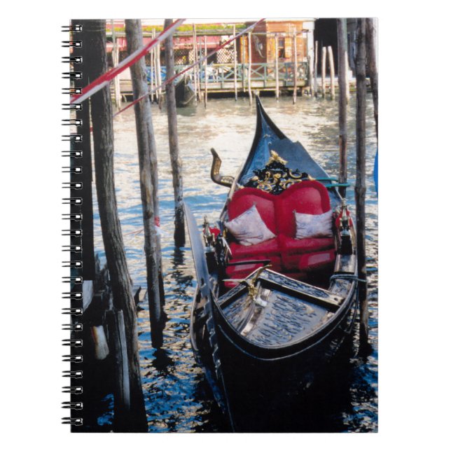 Cuaderno Gondola en Venecia Italia (Frente)