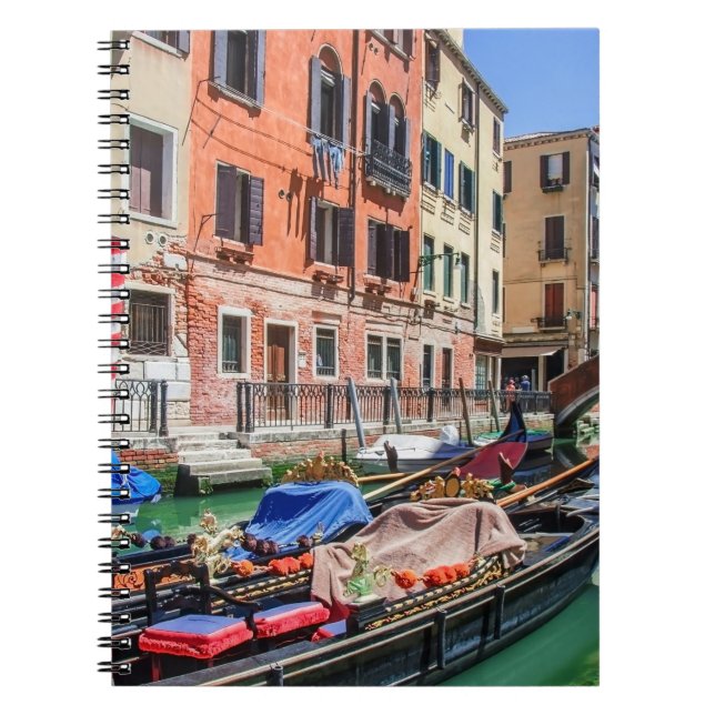 Cuaderno Góndola tradicional de Venecia (Frente)