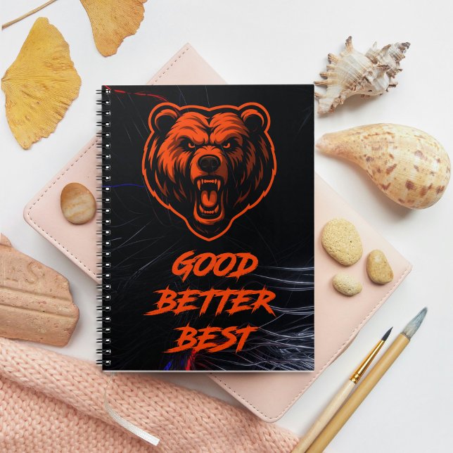 Cuaderno Good Better Best Never Let It Rest (Subido por el creador)