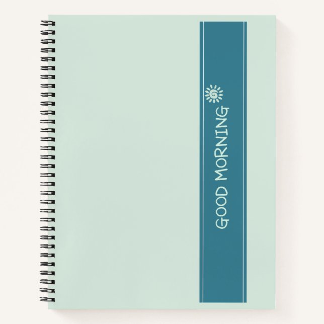 Cuaderno Good Morning Sunshine Minimalist Notebook - Motiva (Anverso)