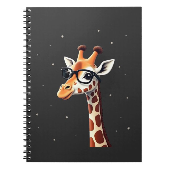 Cuaderno Good Time Hipster Giraffe T-Shirt Men's Women's Ch (Frente)
