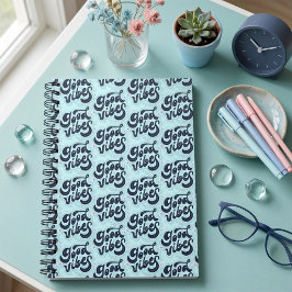 Cuaderno Good Vibes Notebook