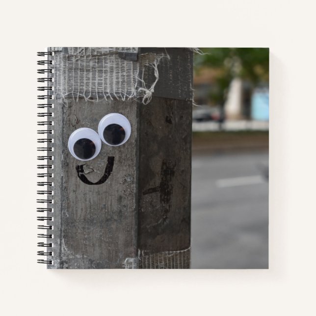 Cuaderno Googogly Eyes Eyeballs New York City Photography N (Anverso)