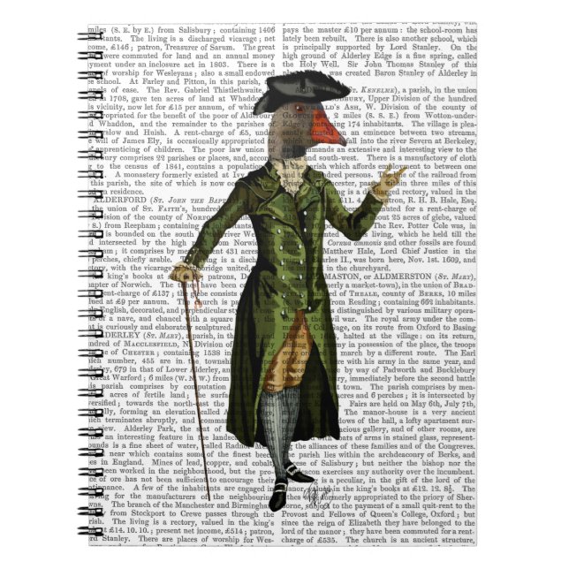 Cuaderno Goose in Green Regency Coat 2 (Frente)
