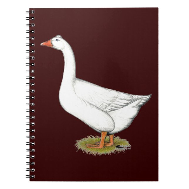 Cuaderno Goose Roman Tufted (Frente)