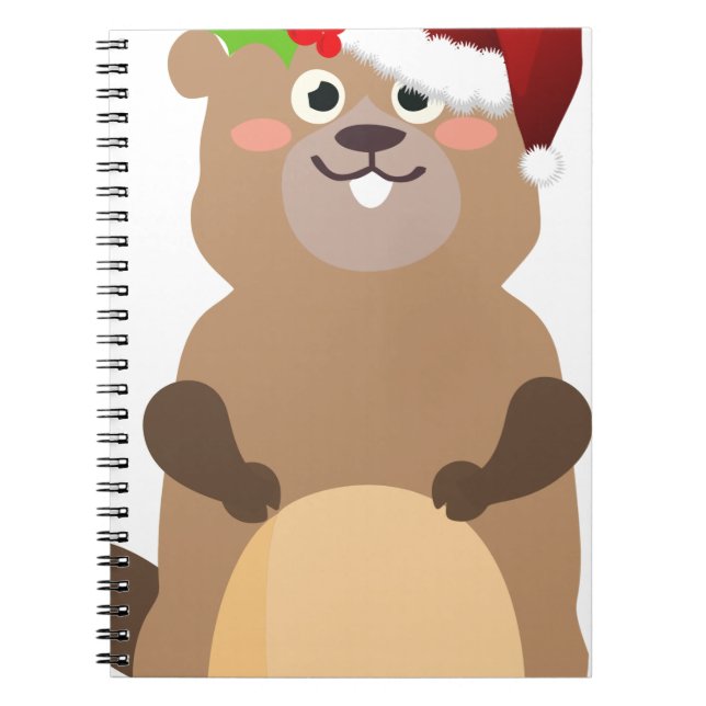 Cuaderno Gopher de navidades de Santa Claus (Frente)
