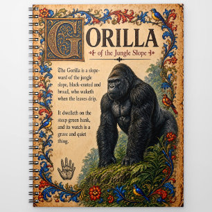 Cuaderno Gorila, Arte de Bestiario Medieval