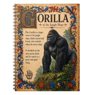 Cuaderno Gorila, Arte de Bestiario Medieval