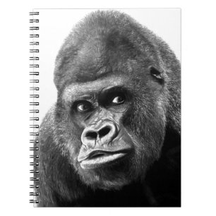 Cuaderno Gorila Blanco Negro