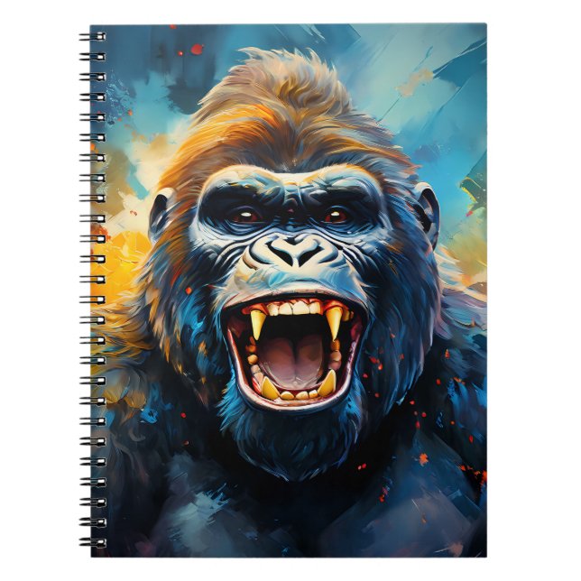 Cuaderno Gorila sonriente (Frente)