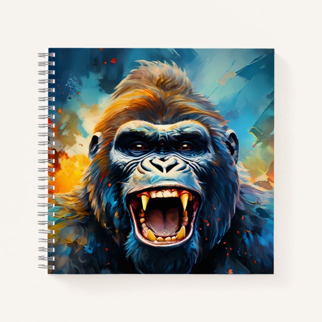Cuaderno Gorila sonriente (Anverso)