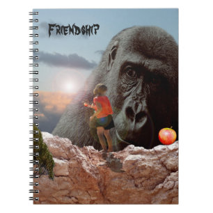 Cuaderno Gorilla Encuentra Un Amigo,