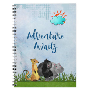 Cuaderno Gorilla Hippo y Meerkat - Aventura de aventura