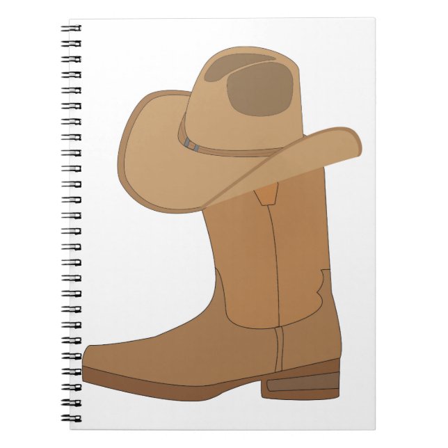 Cuaderno Gorra de vaquero y arranque (Frente)