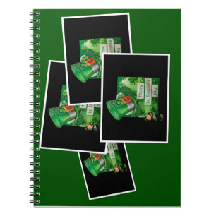 Cuaderno Gorra del Día de San Patricio y Leprechaun