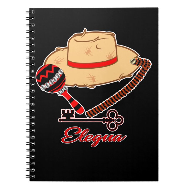 Cuaderno Gorra Eshu Elegua Laroye (Frente)