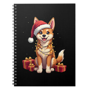 Cuaderno Gorrito de Santa con Luces Divertidas de Navidad P