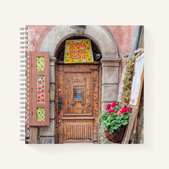 Cuaderno Gospoda Kwiaty Polskie - Warsaw Door (Anverso)