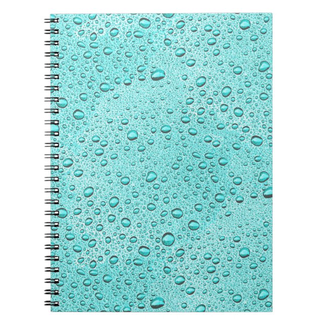 Cuaderno Gotas acuáticas (Frente)