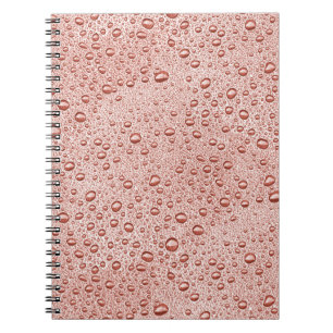 Cuaderno Gotas de agua de naranja