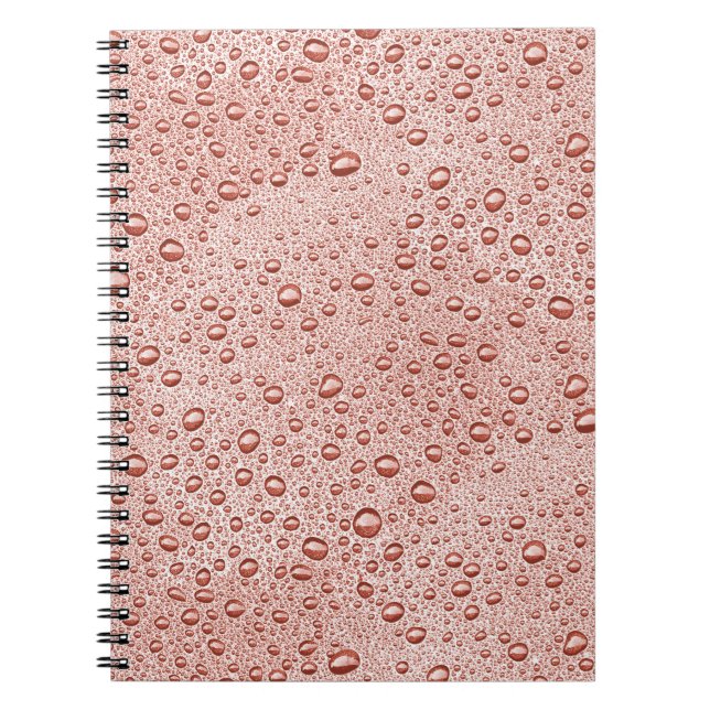 Cuaderno Gotas de agua de naranja (Frente)