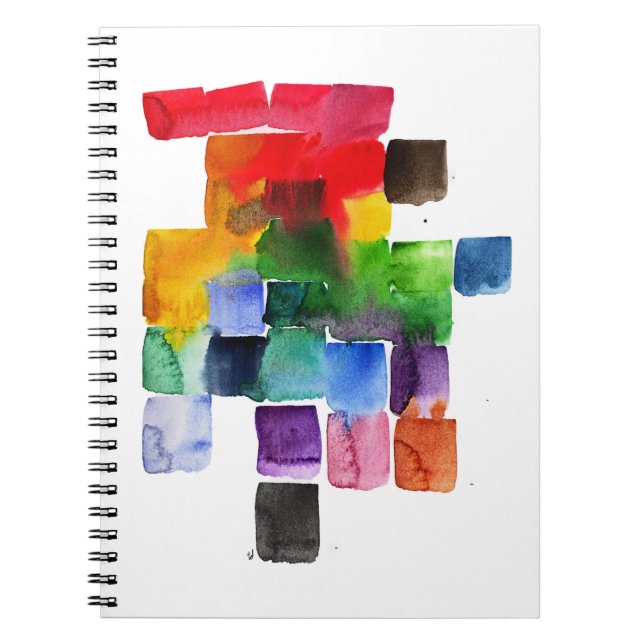 Cuaderno Gotee abajo el efecto (Frente)