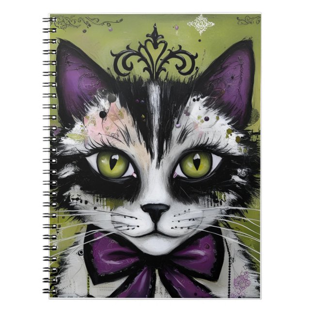 Cuaderno Goth Cat (Frente)