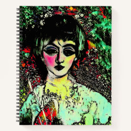 Cuaderno Gothic Beauty Portrait 