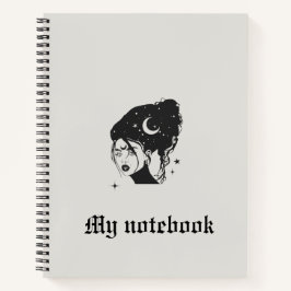 Cuaderno Gothic Muse Notebook – Dark Beauty Journal 