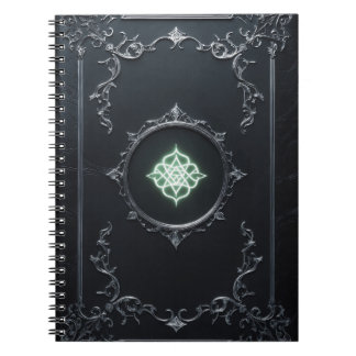 Cuaderno Gothic Notebook – Dark Aesthetic Mystic Symbol