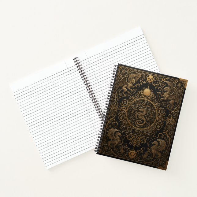 Cuaderno Gothic Ornamental Embossed Book of Shadows (Interior)
